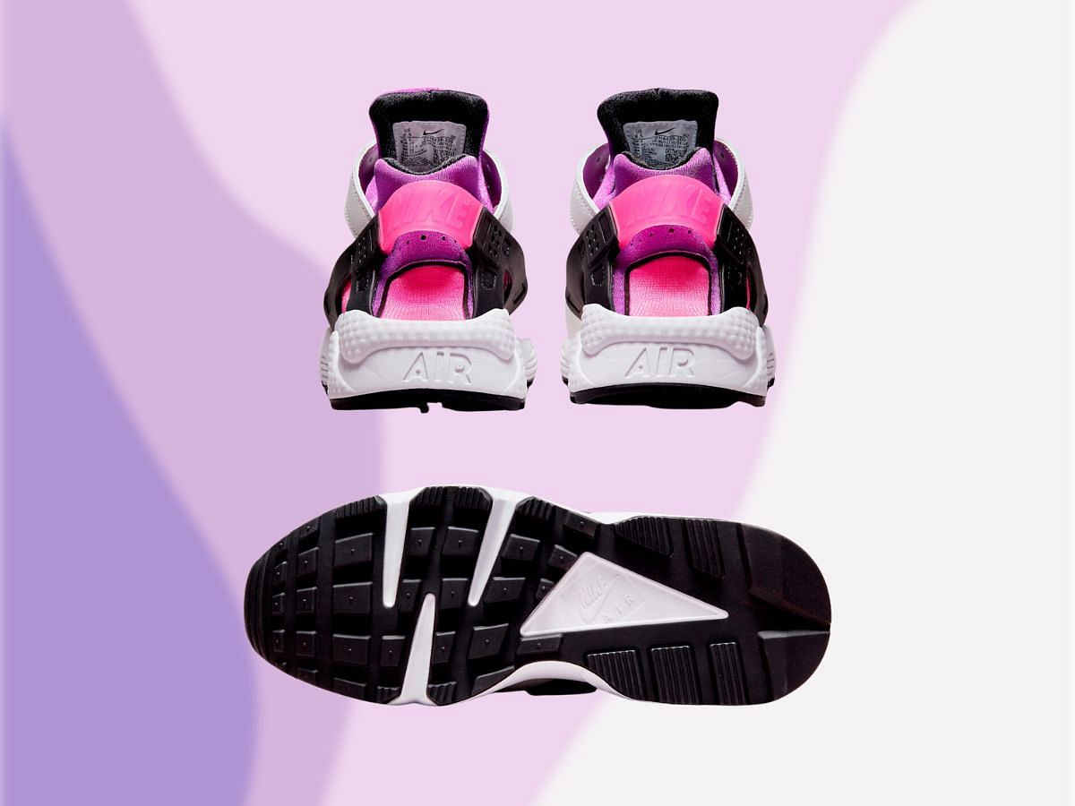 Nike Air Huarache &ldquo;Hyper Pink&rdquo; sneakers (Image via Sneaker News)