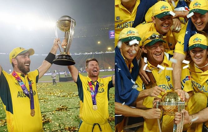 3 similarities between Australia's win in the 2023 World Cup and 2003