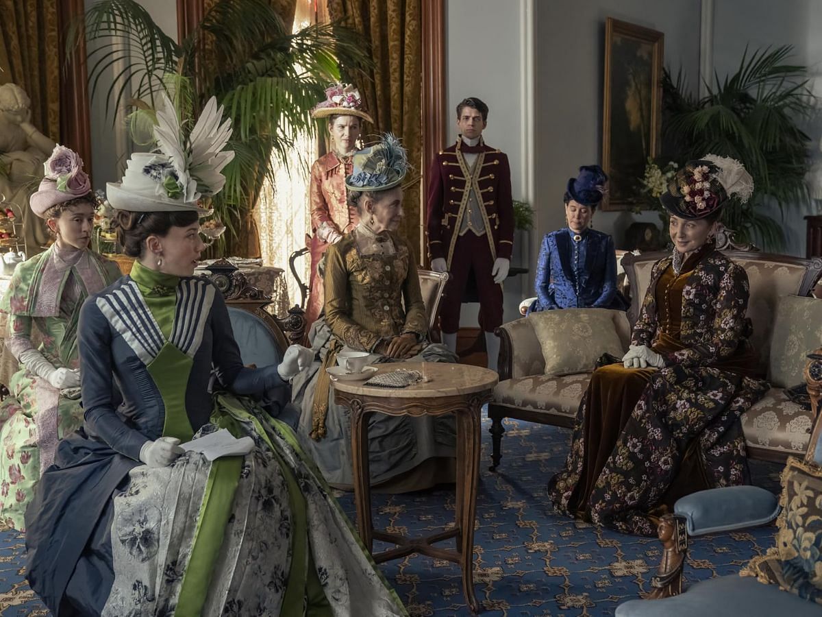 The Gilded Age society ladies (Image via HBO)