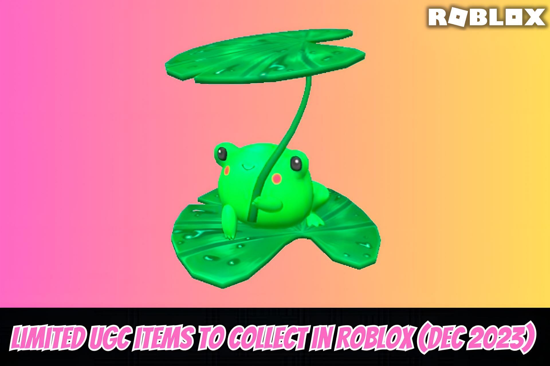 How to buy Roblox UGC limited items from the shop?