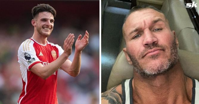 "They were ledge" - Arsenal star Declan Rice names his three favorite WWE superstars including Randy Orton