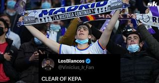 "Clear of Kepa", "Best backup keeper in the world" - Fans react as Real Madrid keeper Andriy Lunin saves penalty in UCL fixture against Braga