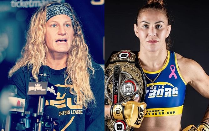 Kayla Harrison calls out 'bad b**ch' Cris Cyborg following PFL win over Aspen Ladd, Bellator champ responds