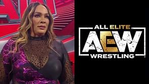 Nia Jax breaks character to send message to AEW star