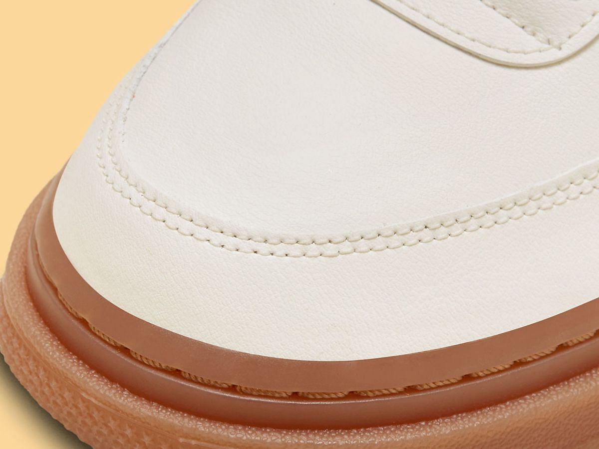 Nike Air Force 1 High UT 2.0 &ldquo;Cream&rdquo; sneakers (Image via Sneaker News)