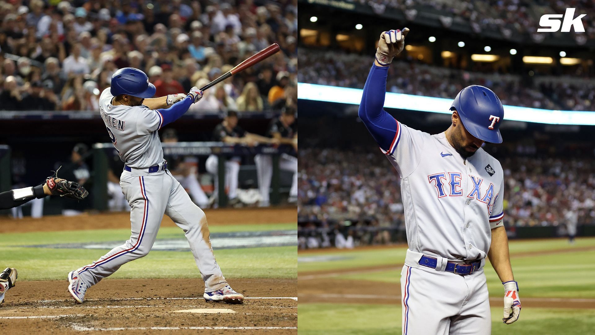 Rangers fans thrilled by team&rsquo;s hot start in Game 4 of the World Series. 