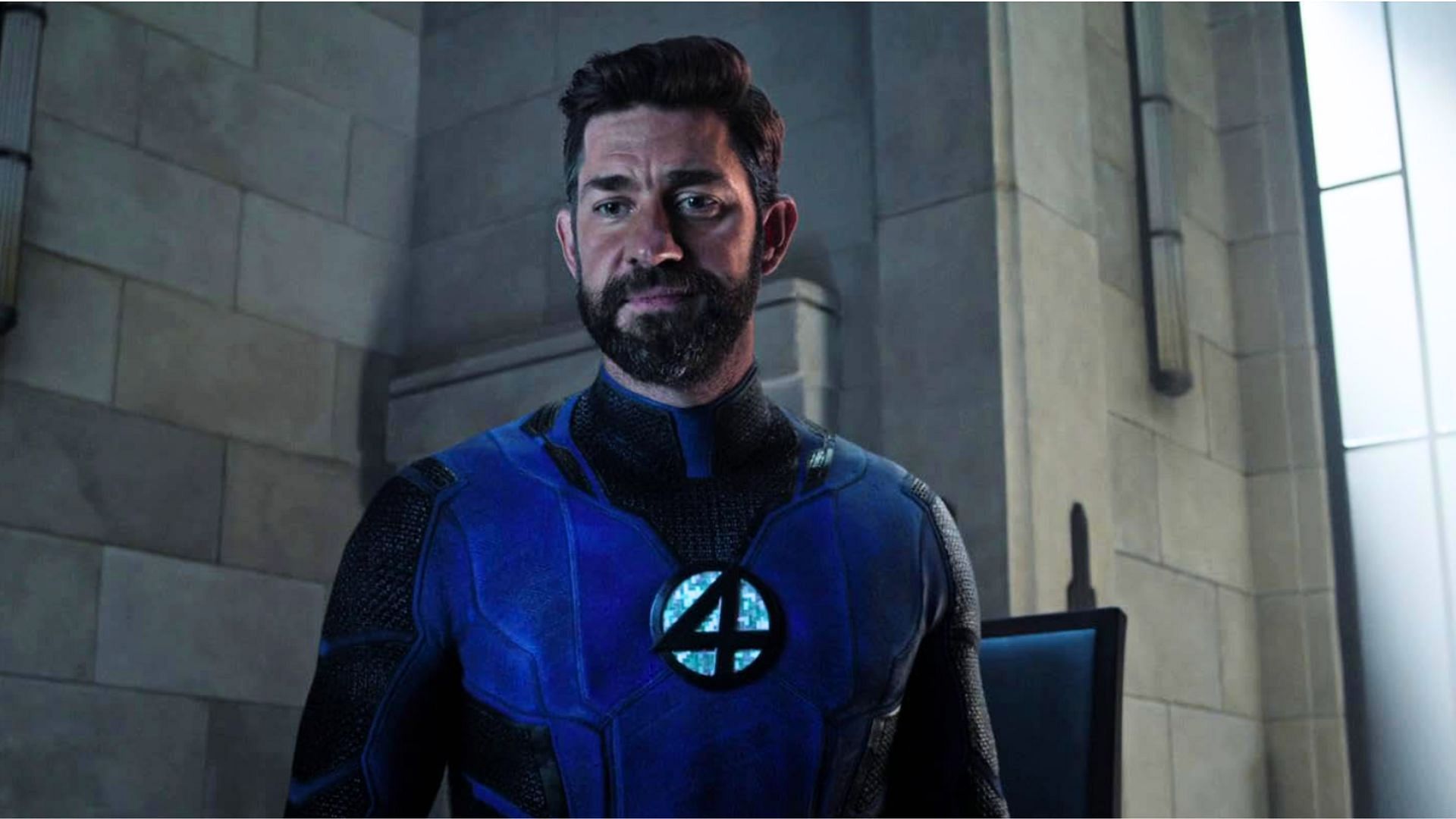 John Krasinski as Reed Richards (Image via Marvel and IMDb)