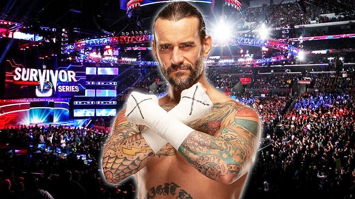 Former WWE Champion and athletic tape enthusiast CM Punk