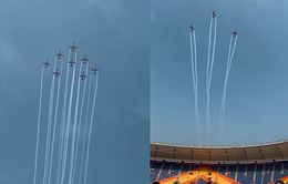 [Watch] ICC shares air show rehearsal video at Narendra Modi Stadium ahead of IND vs AUS 2023 World Cup final