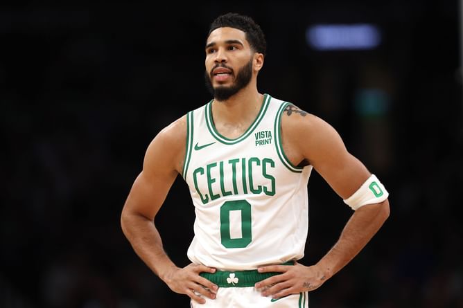 "He is a serial clapper" - Jayson Tatum's technical foul call for clapping draws NBA fans' ire