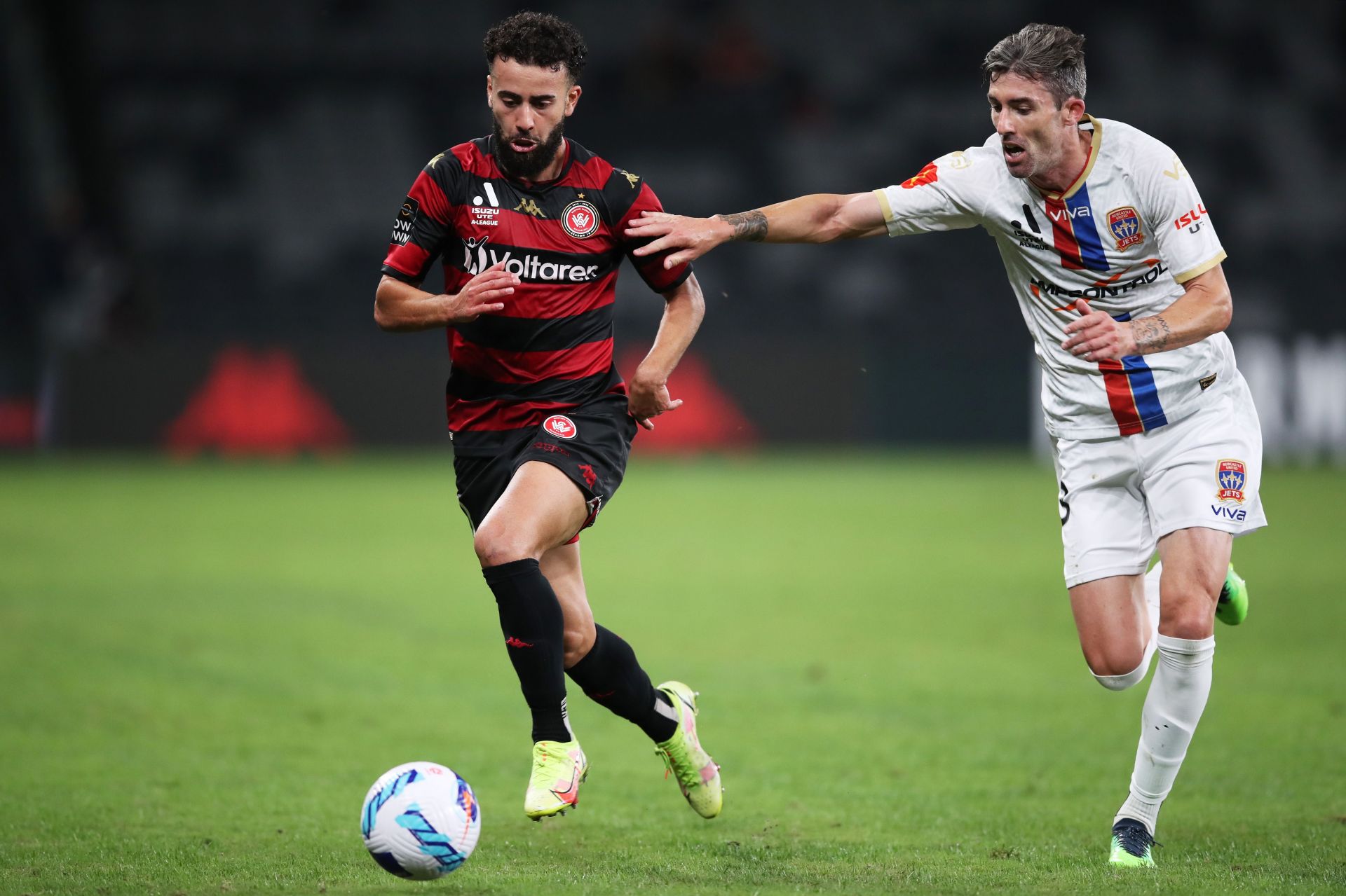 Western Sydney Wanderers Bermain Imbang 3-3 dengan Newcastle Jets Meskipun Bermain dengan 9 Pemain