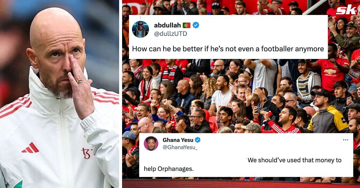 Manchester United fans slammed Antony on X 