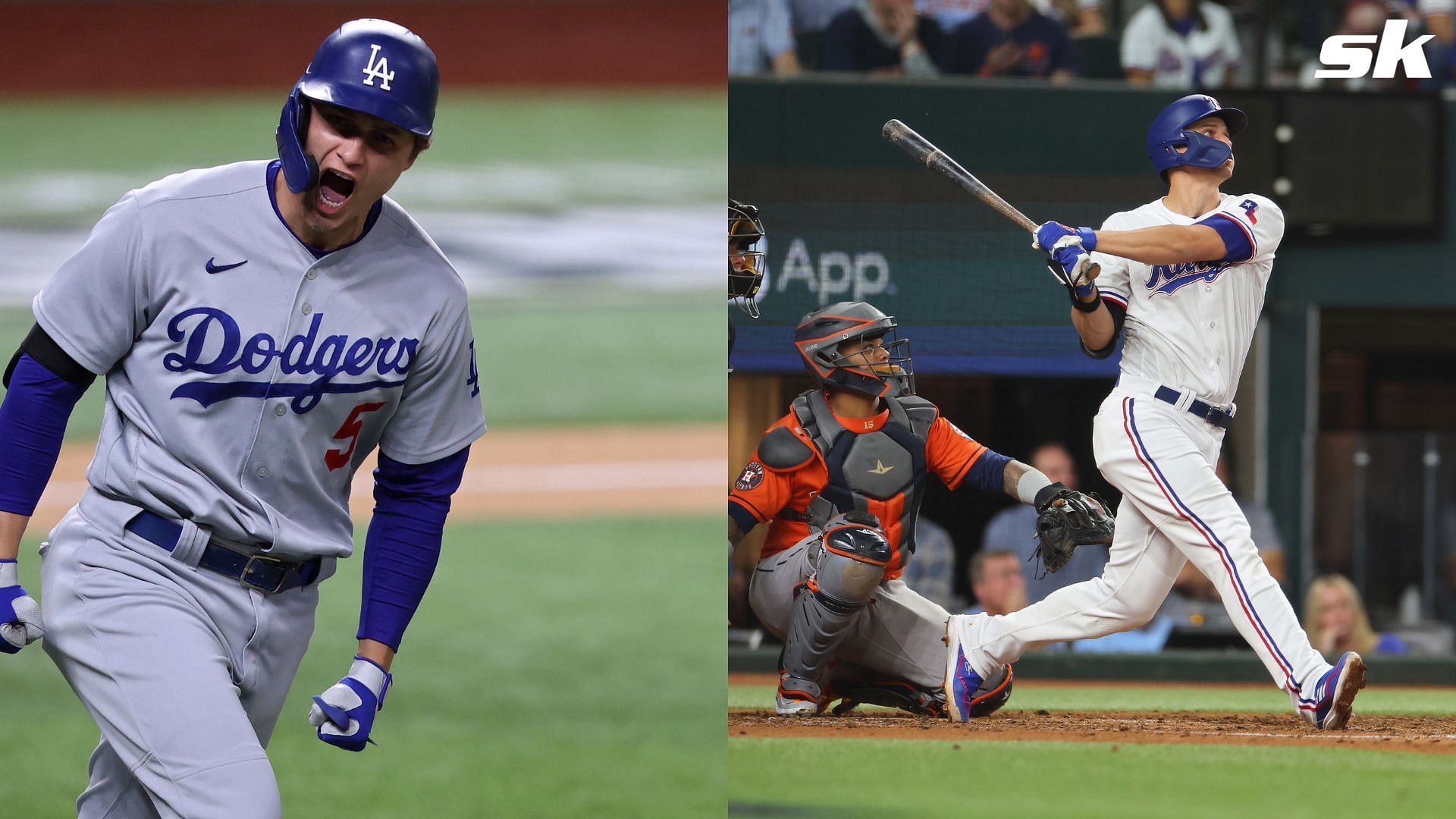 Rangers fans thrilled as Corey Seager&rsquo;s homer gives team a hot start in Game 4. 