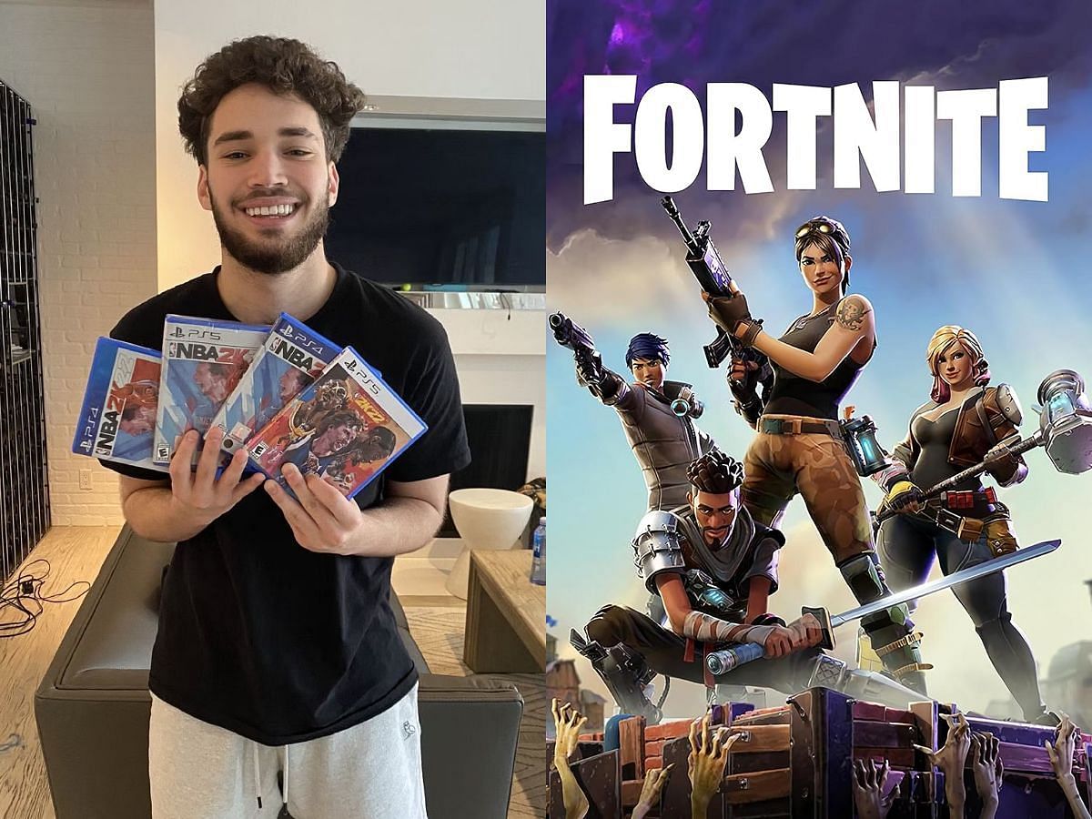 Fortnite community trolls  Adin Ross following his abysmal display (Image via Sportskeeda)