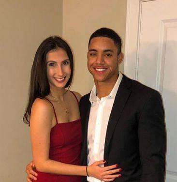 Jeremy Pena with his Girlfriend, Source- Jeremy Pena&rsquo;s official Instagram account - @jpena21
