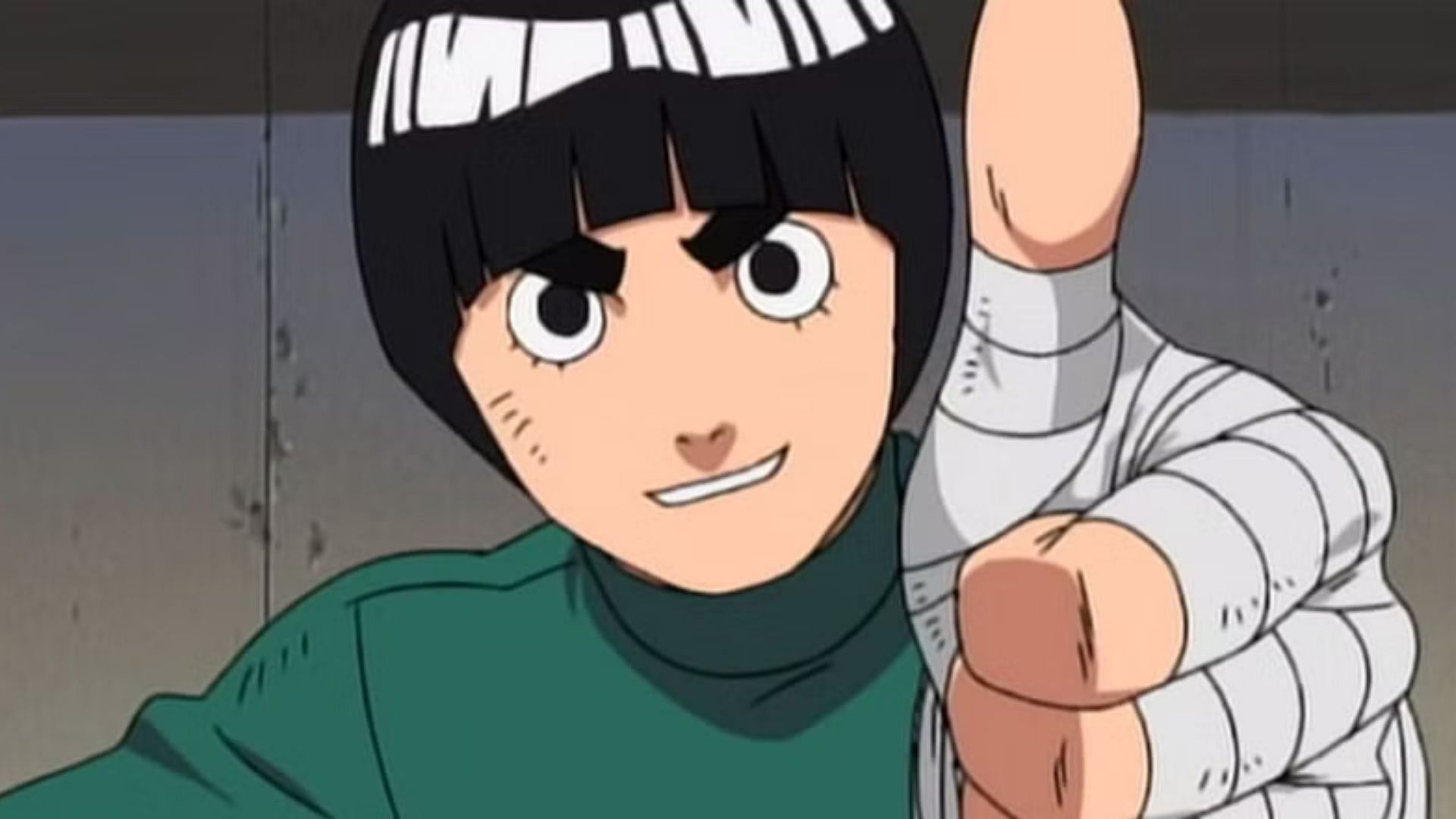 Rock Lee as shown in anime (Image via Studio Pierrot)