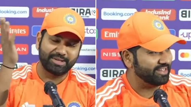[Watch] "Arey maalum hai sabko yaar!"- Indian captain Rohit Sharma delivers another press conference gem ahead of 2023 World Cup final