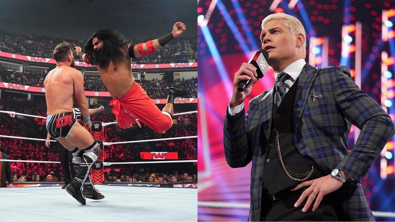 WWE Raw में कुछ साधारण चीज़ें हुईं