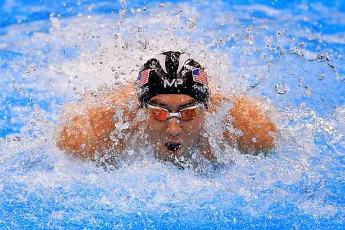 Phelps at 2016 Rio Olympics