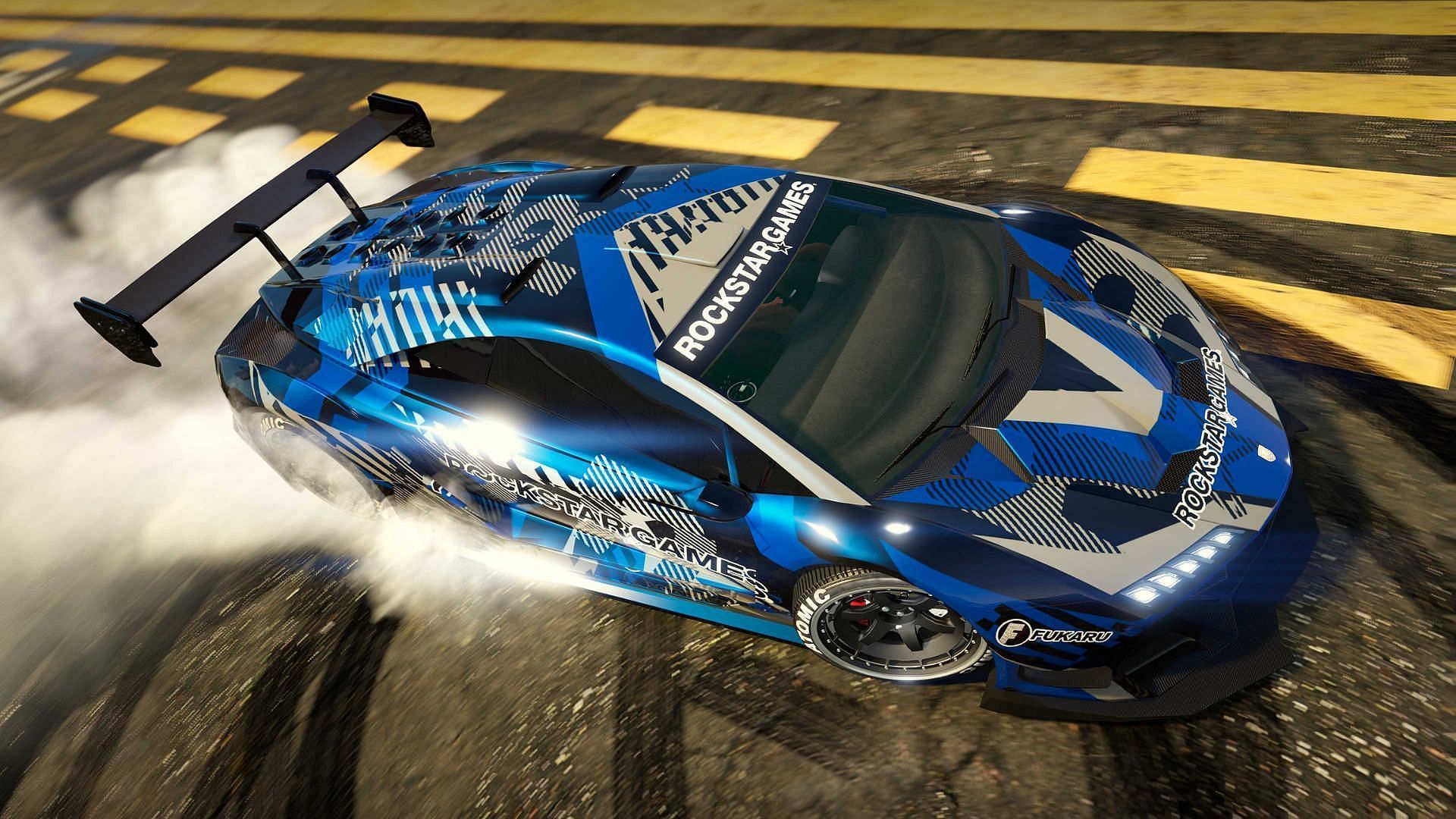 The new Pegassi Zentorno livery (Image via Rockstar Games)