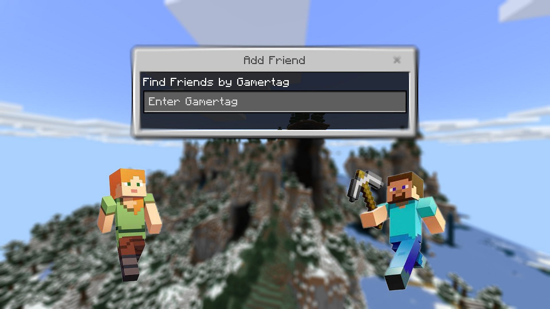 Add friends and enhance the experience of Minecraft (Image via Mojang) 