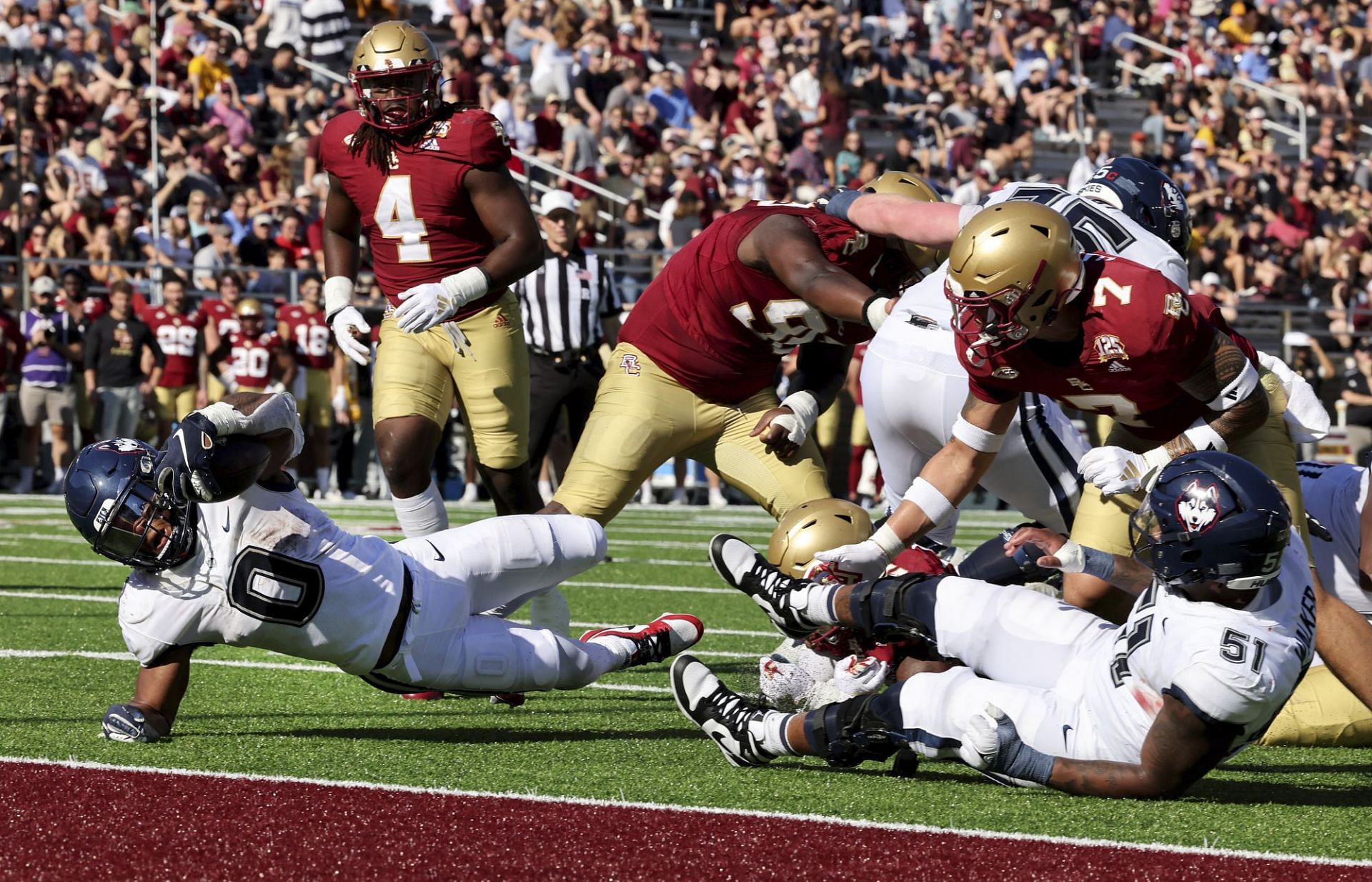 UConn Boston College Football