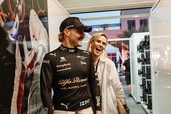Fans react as Valtteri Bottas' girlfriend shares outtake video of his naked calendar