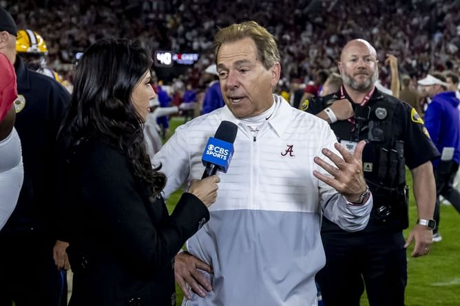 Nick Saban's press conference after LSU clash had a special shoutout to fans who fired up the atmosphere at Bryant-Denny stadium