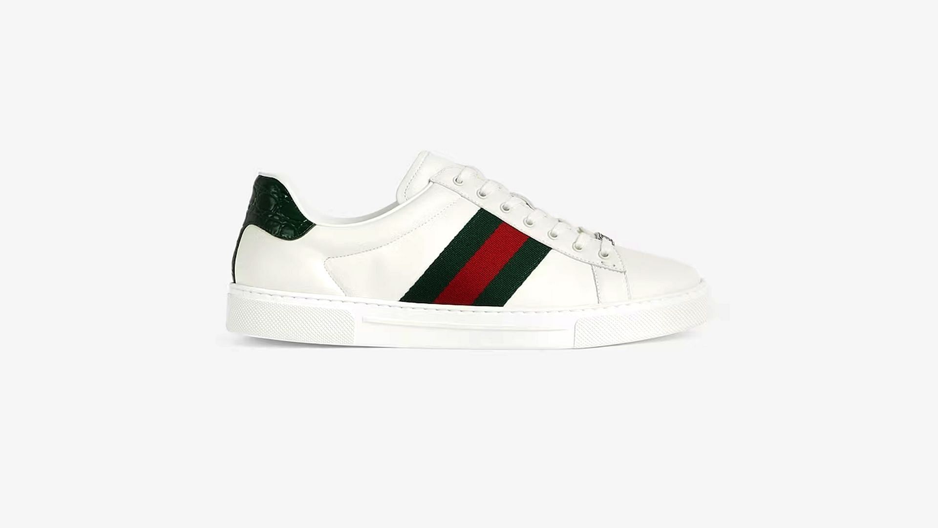 The Men&#039;s Ace sneaker with web (Image via Gucci)