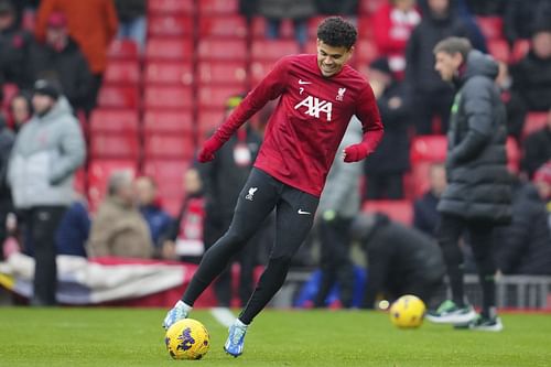 Liverpool attacker Luis Diaz
