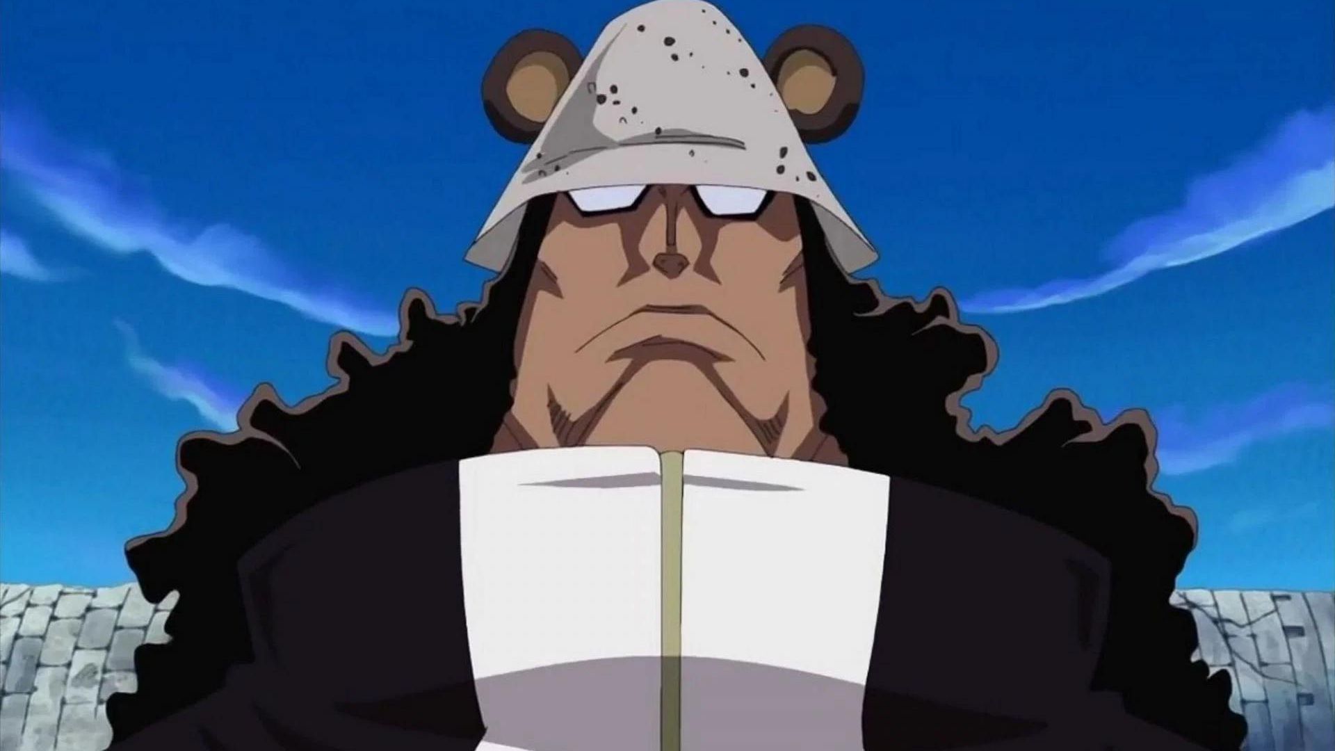 Bartholomew Kuma as shown in the anime (Image via Toei Animation)