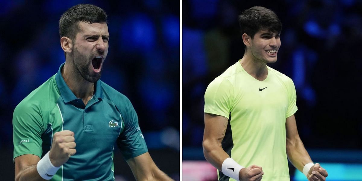 Novak Djokovic and Carlos Alcaraz both won over $10 million during 2023