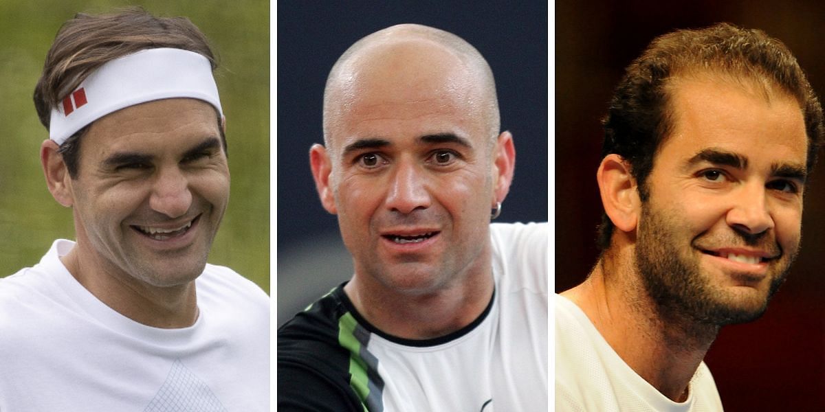 Andre Agassi recently made a rather funny admission about facing Roger Federer and Pete Sampras