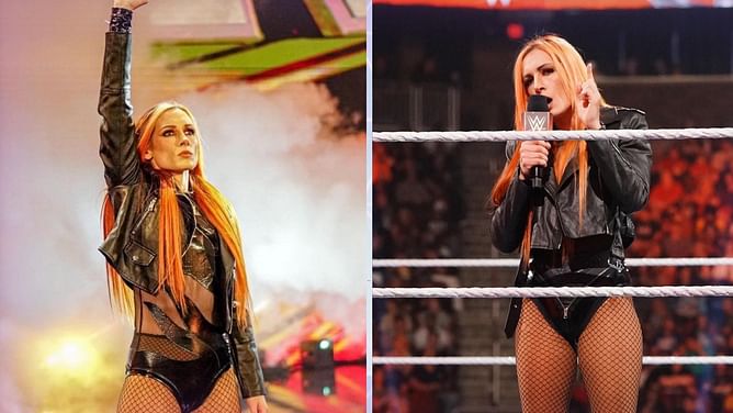 Current Champion was present at ringside for Becky Lynch’s match on RAW
