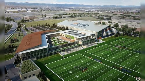 A rendering of Denver's new facility. Credit: HOK and Denver Broncos