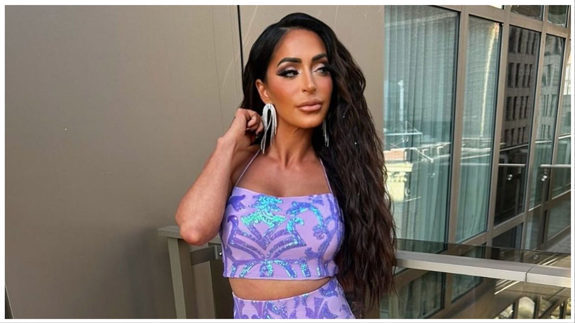 Angelina Pivarnick finds out information about her birth father on Jersey Shore Family Vacation season 7 finale (Image via Instagram/@angelinamtv)