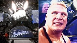 Brock Lesnar was supposed to throw ex-WWE star through the stage before creative nixed the idea
