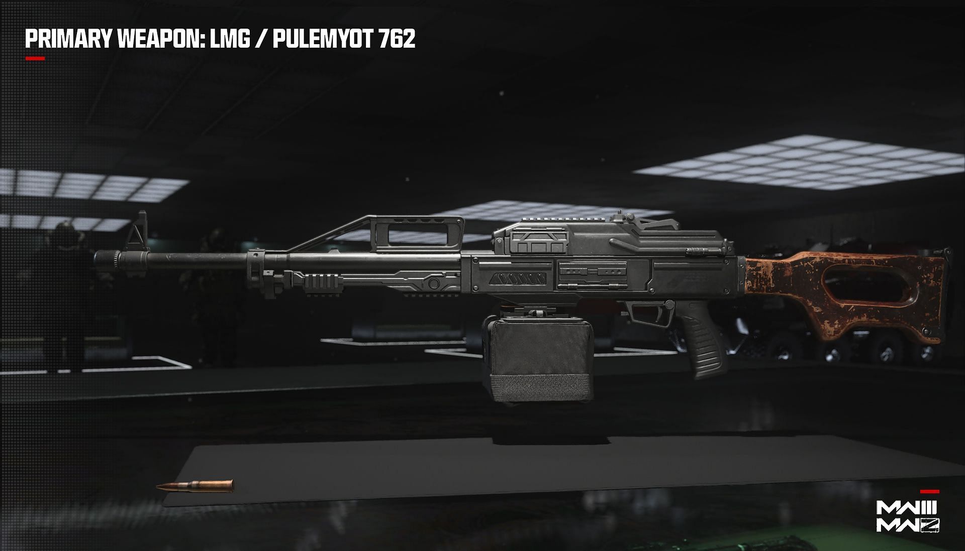 Pulemyot LMG in MW3 (Image via Activision)