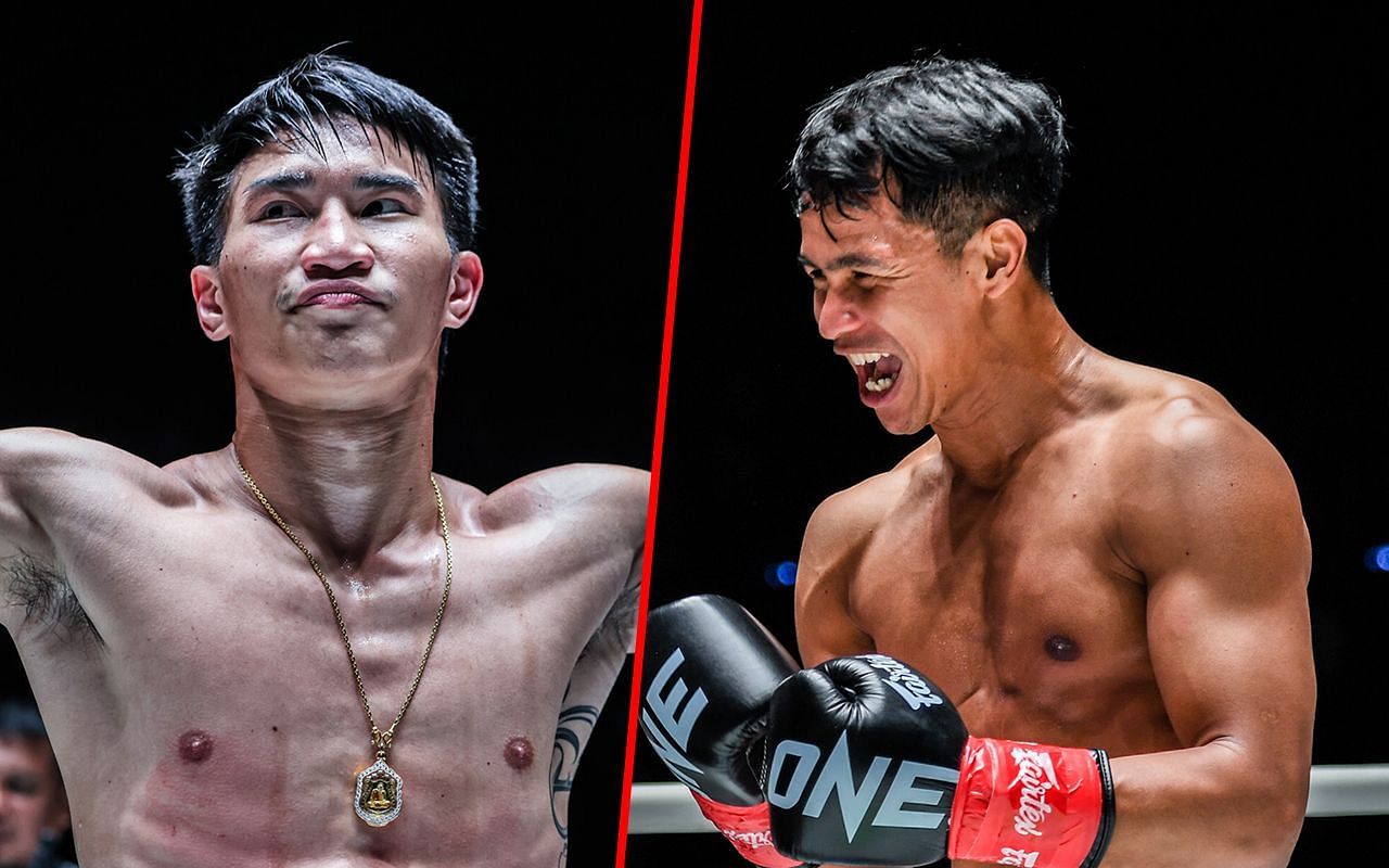 Tawanchai PK Saenchai and Superbon Singha Mawynn. [Image: ONE Championship]