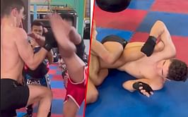“Mikey has some wild side quests” - Mikey Musumeci schools Lumpinee champ Wanchalong in the art of limb-breaking