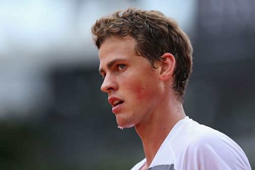 Pospisil at the Internazionali BNL d'Italia 2014