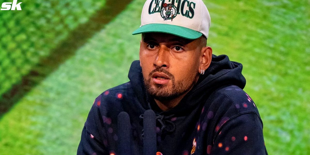 Nick Kyrgios makes hilarious slip-up during commentary debut during ATP Finals