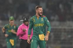 [Watch] Aiden Markram cleans up David Warner after Australia gets off to a blazing start in 2023 World Cup semi-final against South Africa