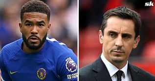 “Absolute madness” - Gary Neville left stunned by antics from Chelsea captain Reece James during win against Tottenham