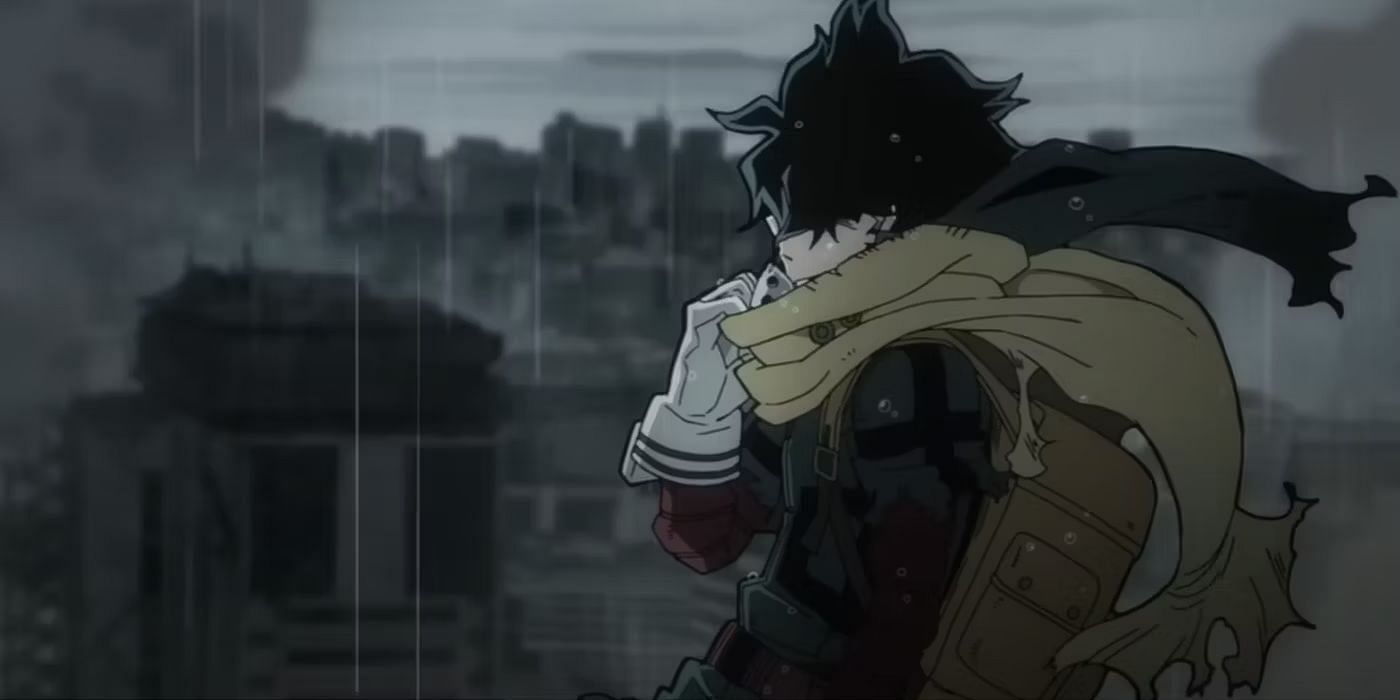 Vigilante Deku in My Hero Academia Season 6 (image via Studio Bones)