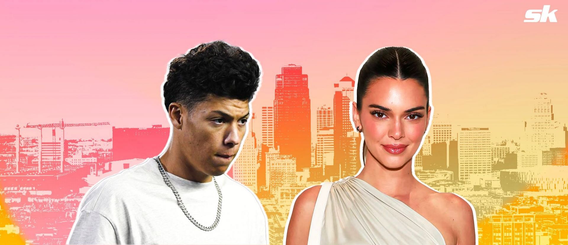 Jackson Mahomes relates to Kendall Jenner