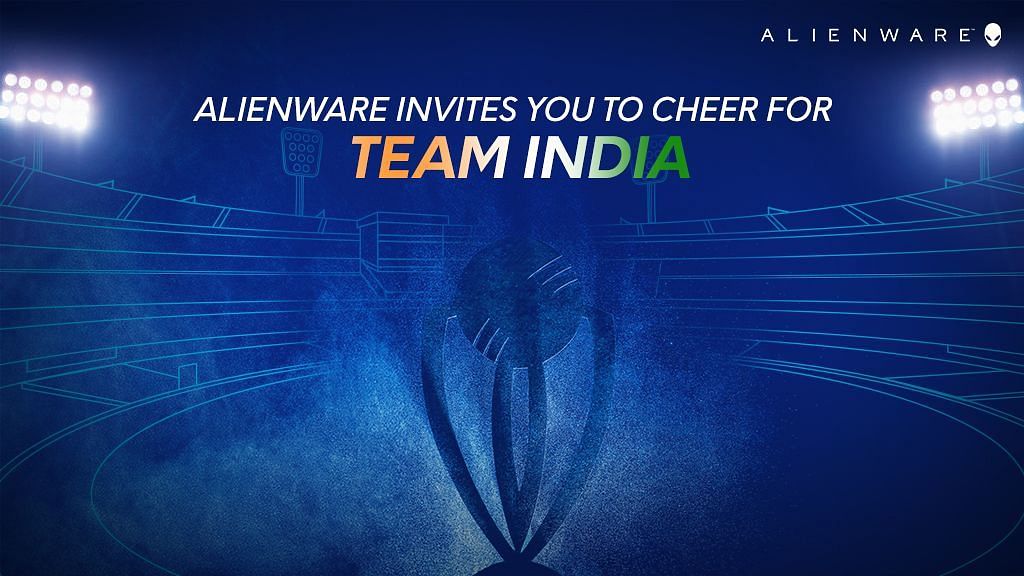 &lsquo;Alienware Cheer for India&rsquo; campaign (Image via Alienware)