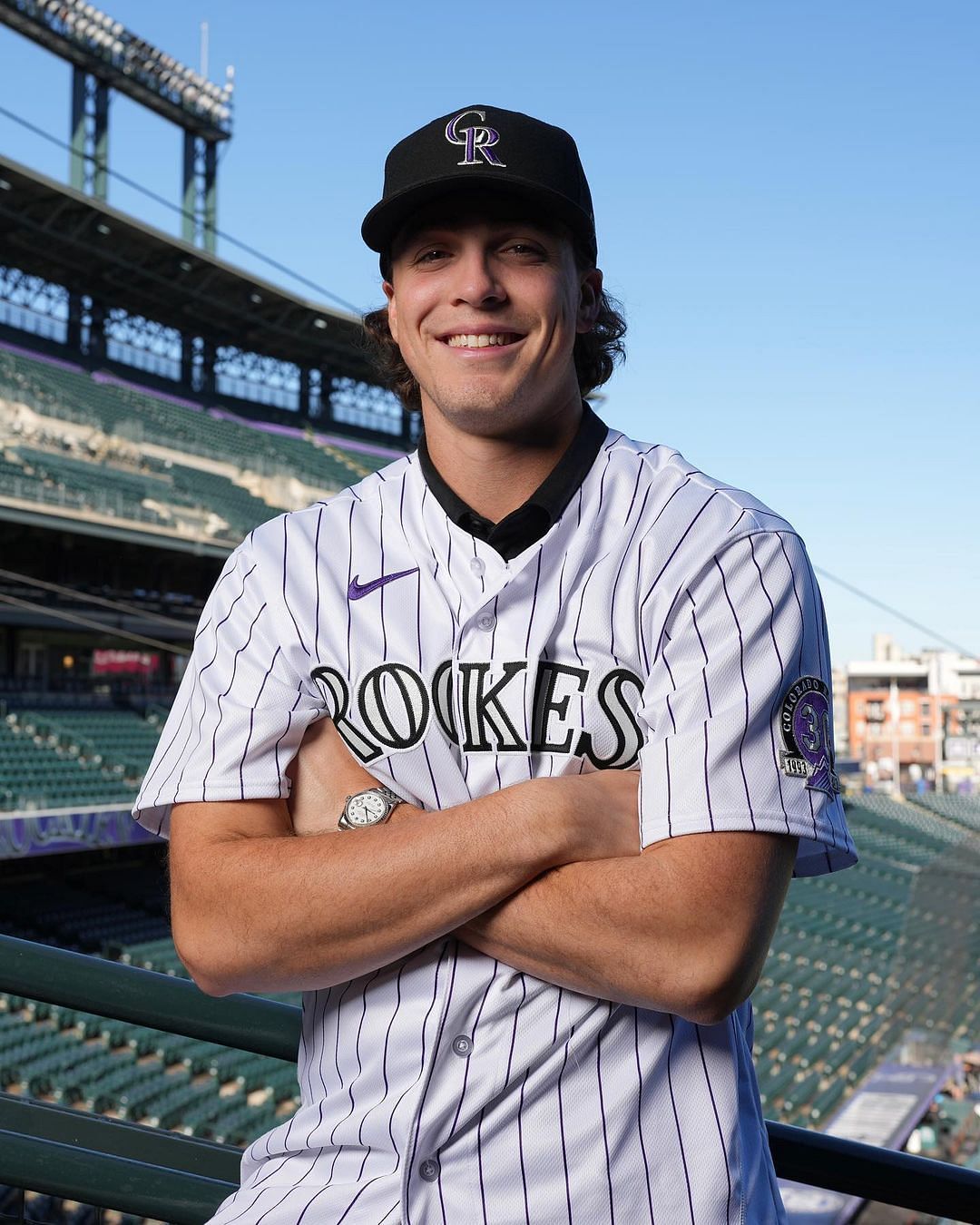 Colorado Rockies Jersey and Logo, Source: Colorado Rockies&rsquo; official Instagram, account/@rockies