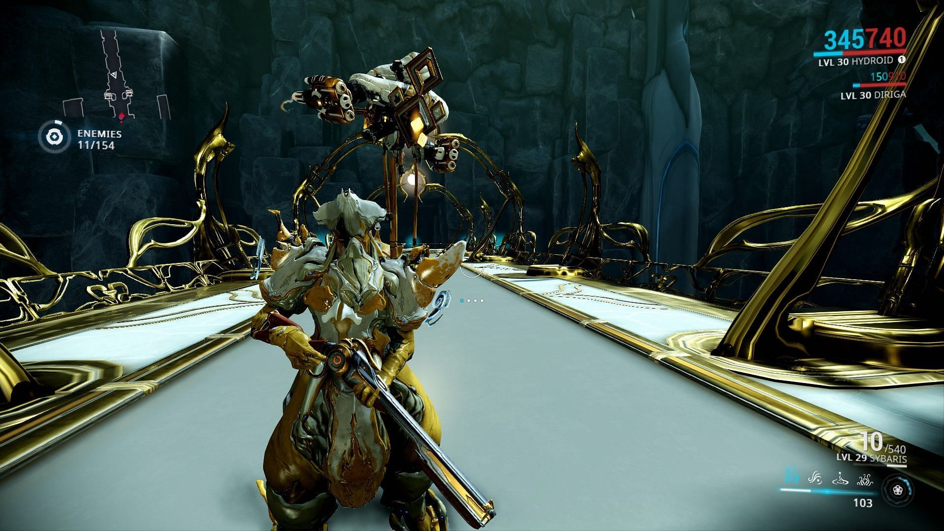 With Arc Coil, Diriga can spread status and prime your enemies easily (Image via Digital Extremes)