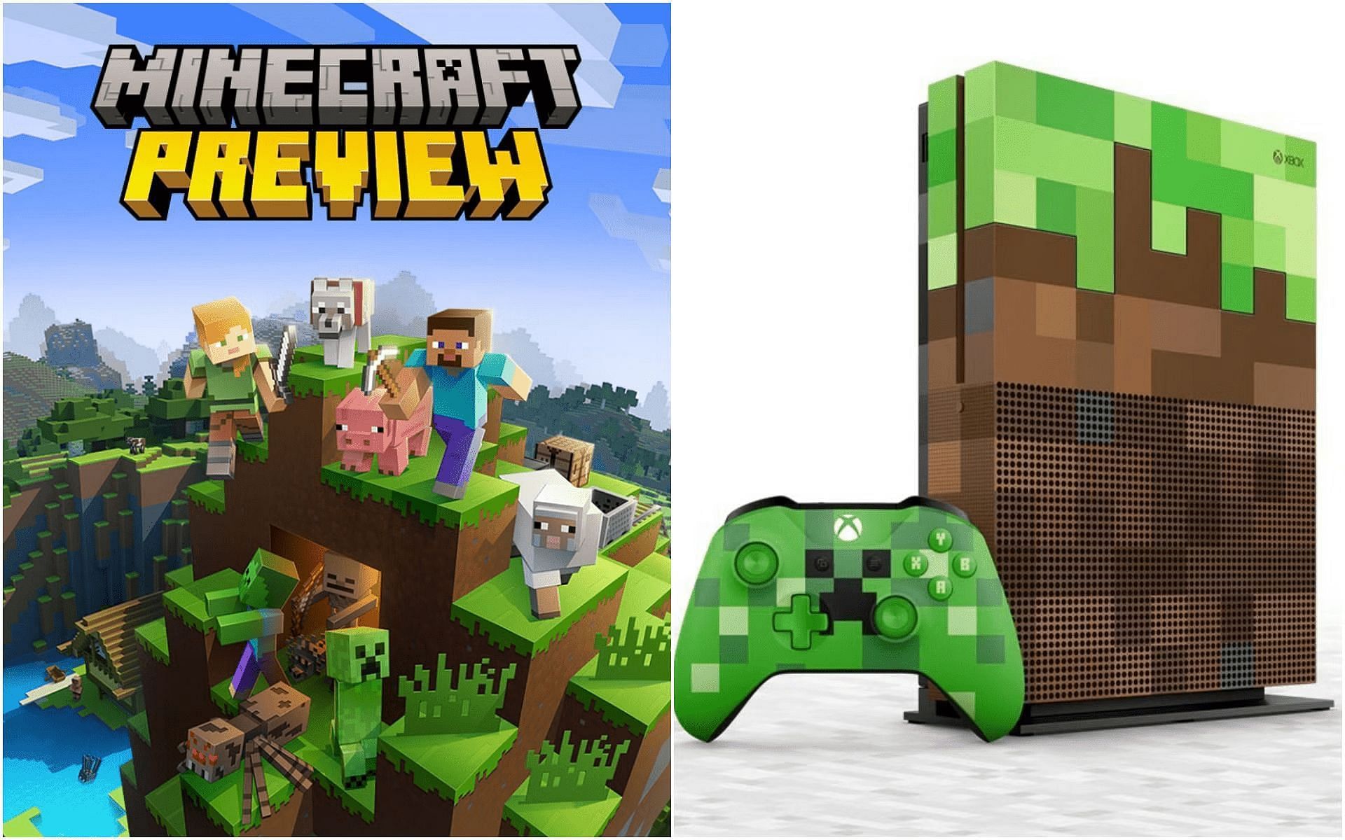 Xbox provides a separate Minecraft Preview application for players to download (Image via Mojang)